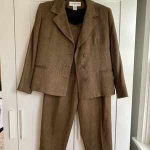Jones New York Petite Worsted Wool Suit Set
